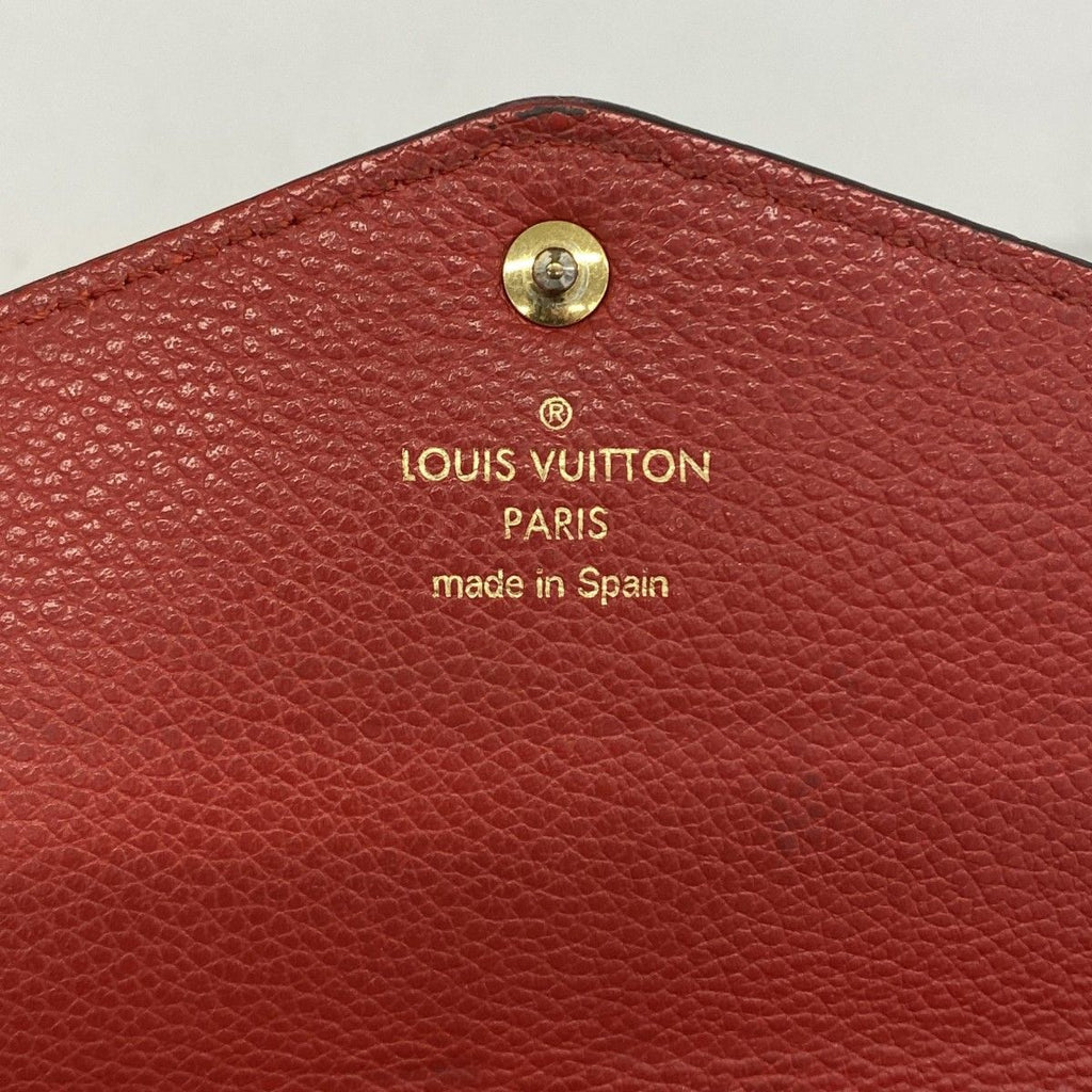 Louis Vuitton Wallet Monogram Empreinte Portefeuille Sarah Cerise — view 4
