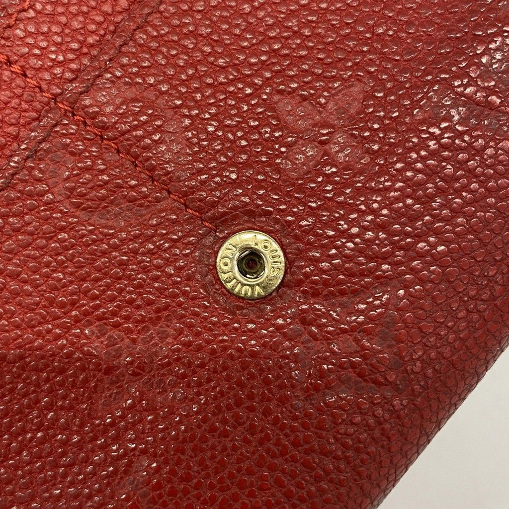 Louis Vuitton Wallet Monogram Empreinte Portefeuille Sarah Cerise — view 7