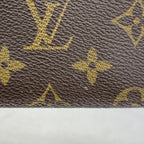 Louis Vuitton Card Case Monogram Envelope Business Holder Brown — view 9