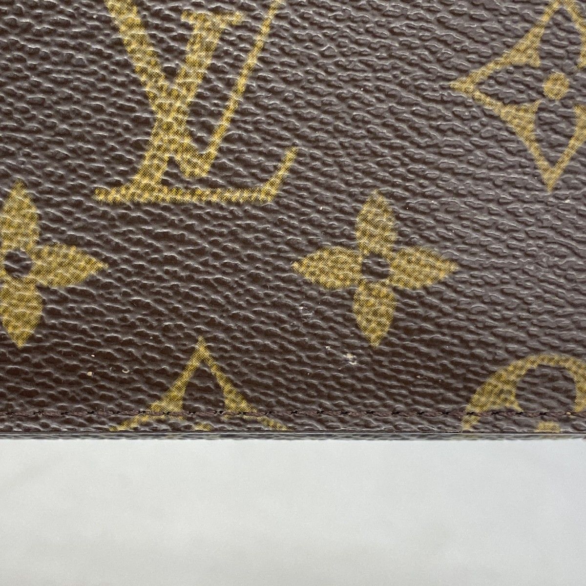Louis Vuitton Card Case Monogram Envelope Business Holder Brown — view 9