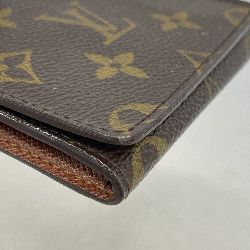 Louis Vuitton Card Case Monogram Envelope Business Holder Brown — view 7