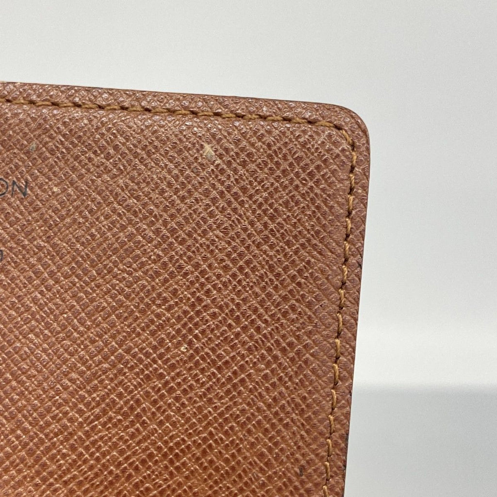 Louis Vuitton Card Case Monogram Envelope Business Holder Brown — view 8