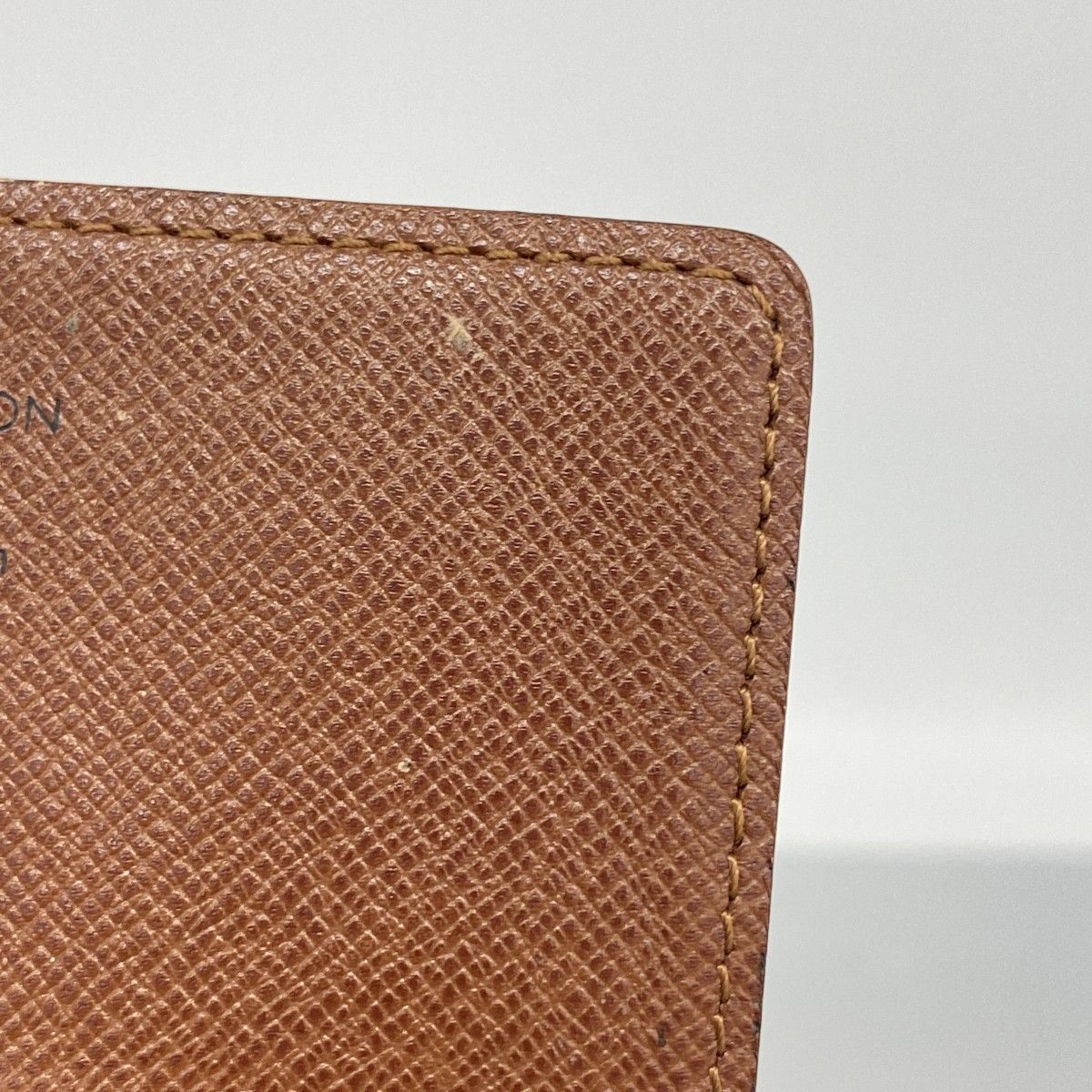 Louis Vuitton Card Case Monogram Envelope Business Holder Brown — view 8