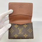 Louis Vuitton Card Case Monogram Envelope Business Holder Brown — view 3