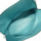 Hermes Handbag Bolide 31 Taurillon Clemence Blue Atoll Silver 2-Way — view 4