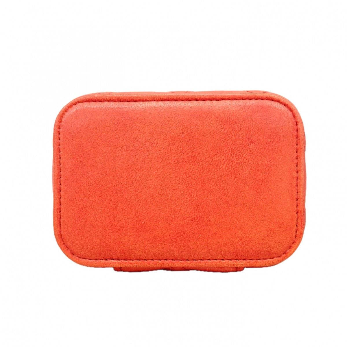 Chanel Vanity Bag Quilted Lambskin Salmon Pink Gold — view 3