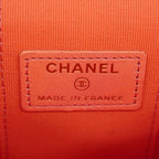Chanel Vanity Bag Quilted Lambskin Salmon Pink Gold — view 5
