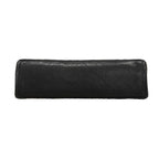 Chanel Shoulder Bag Deca Quilted Caviar Leather Black Silver — view 3