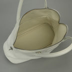Hermes Bolide 35 Tote Shoulder Bag Fjord White Silver — view 8