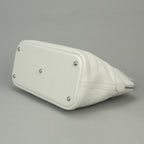 Hermes Bolide 35 Tote Shoulder Bag Fjord White Silver — view 5