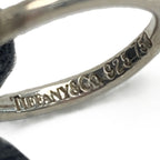 Tiffany & Co Love Knot Ring 18k Yellow Gold Silver — view 2