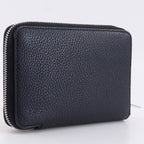 Celine Midi Amzip Around Calf Leather Black Bifold Wallet — view 3