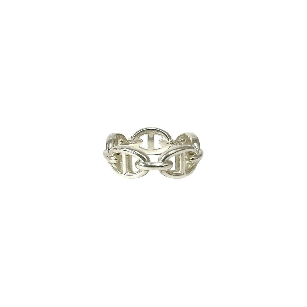 Hermes Enchainee Ring 925 Sterling Silver — view 5