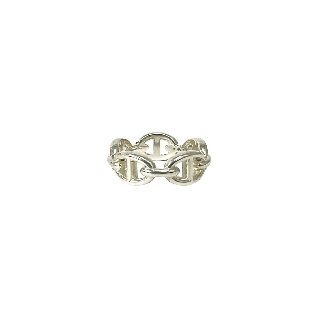 Hermes Enchainee Ring 925 Sterling Silver — view 5