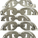 Hermes Enchainee Ring 925 Sterling Silver — view 3