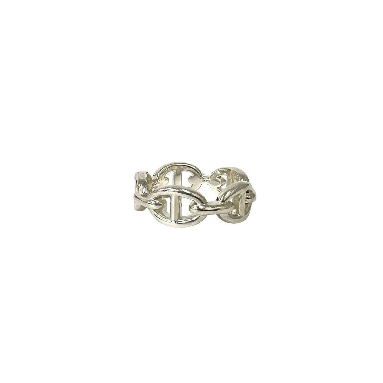 Hermes Enchainee Ring 925 Sterling Silver — view 4
