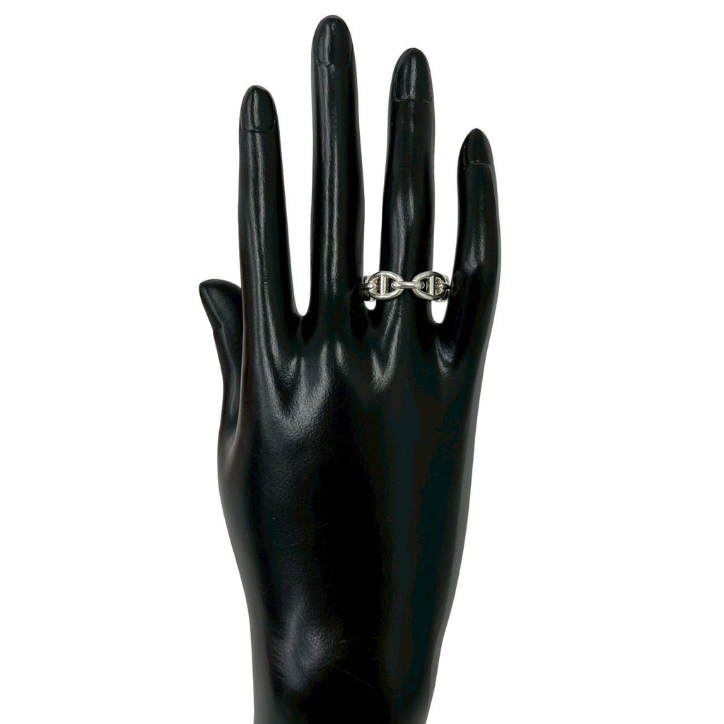 Hermes Enchainee Ring 925 Sterling Silver — view 2