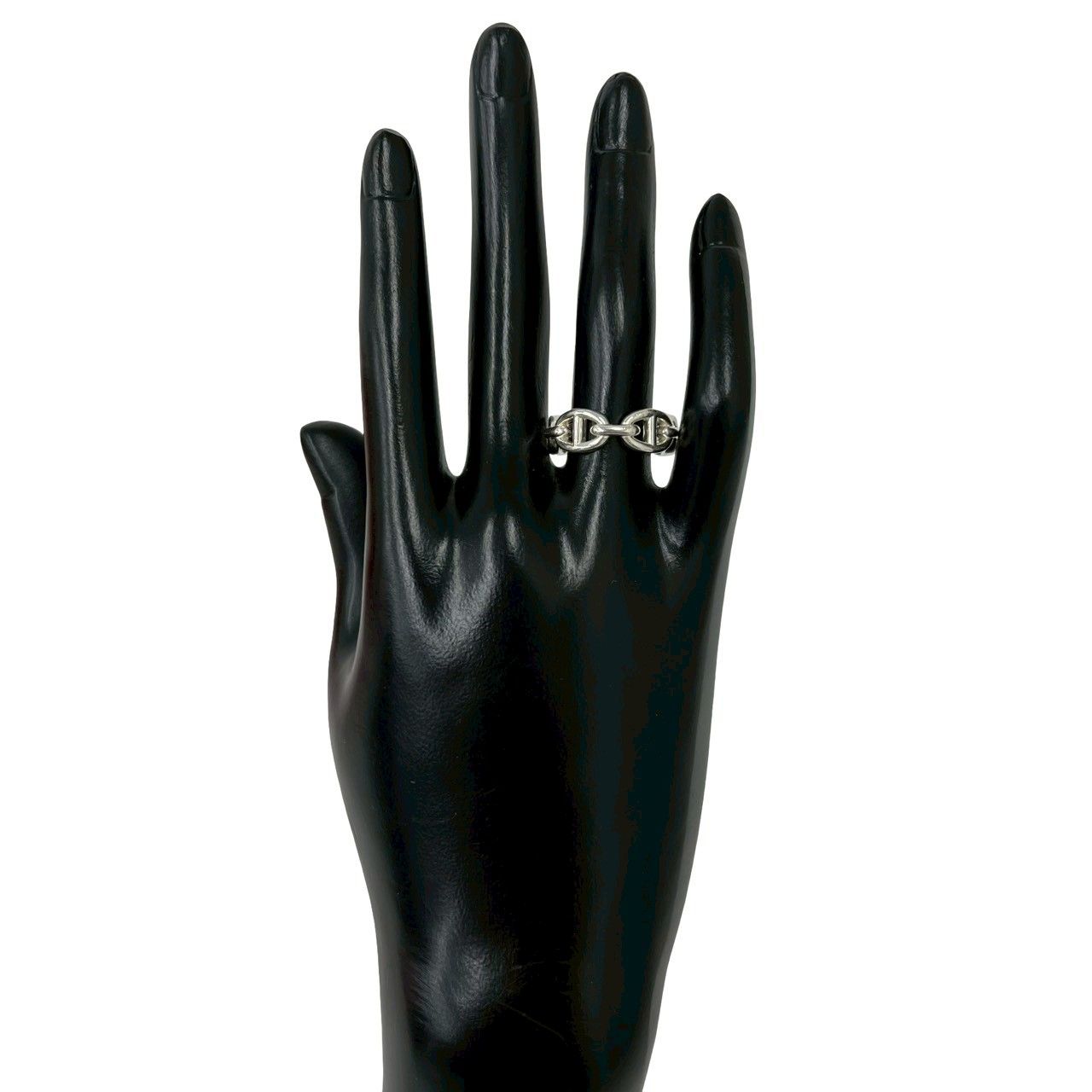 Hermes Enchainee Ring 925 Sterling Silver — view 2