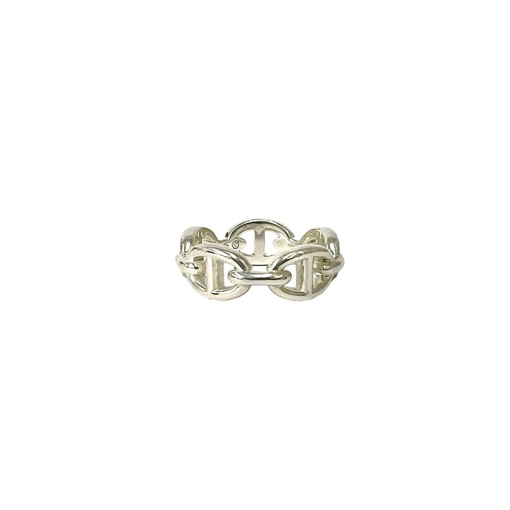 Hermes Enchainee Ring 925 Sterling Silver — view 6