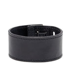 Hermes Artemis Bracelet Black Leather — view 3