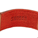 Louis Vuitton Bracelet Monogram Luck Brown Gold Leather Metal — view 5