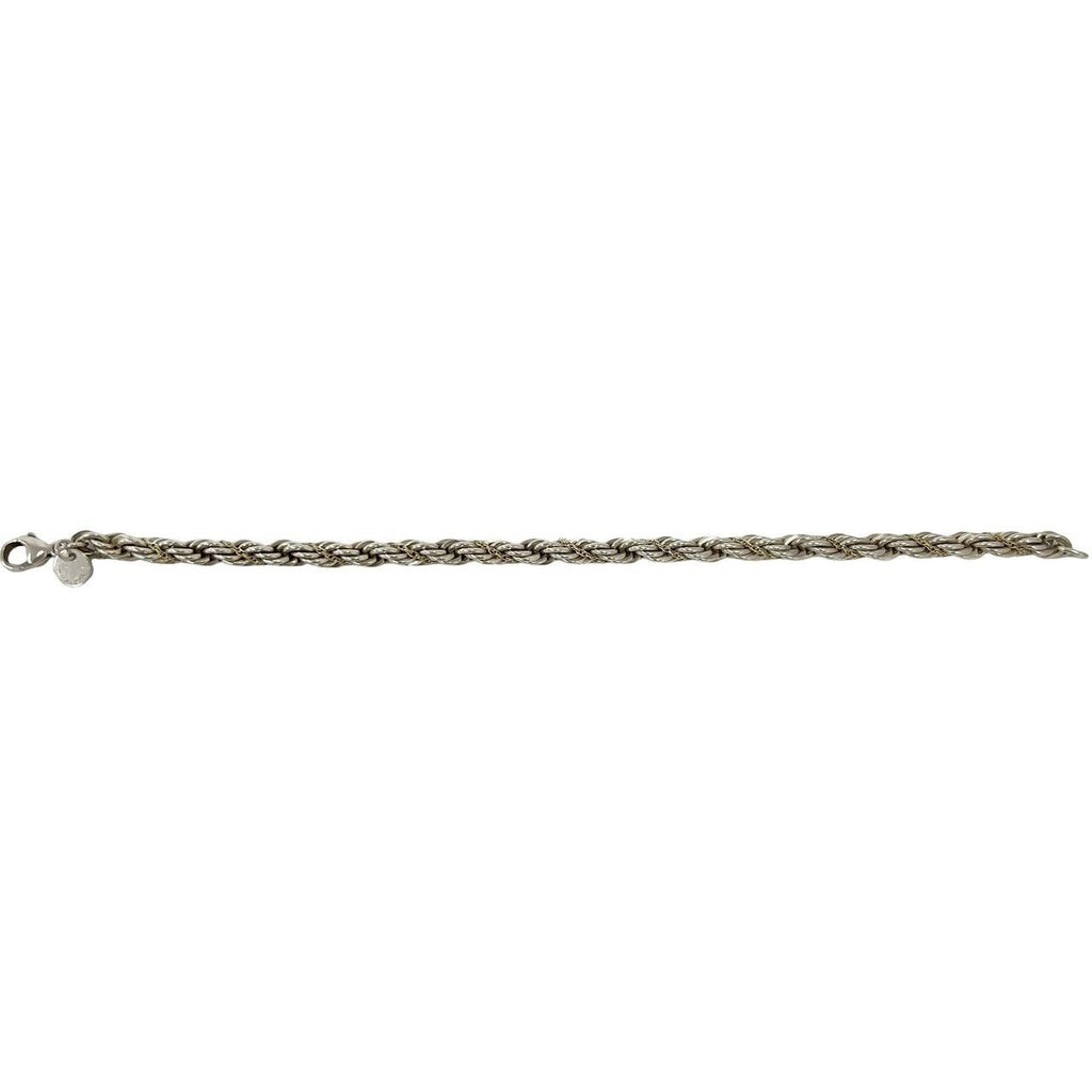 Tiffany & Co Twist Loop Bracelet 925 Sterling Silver Gold — view 5