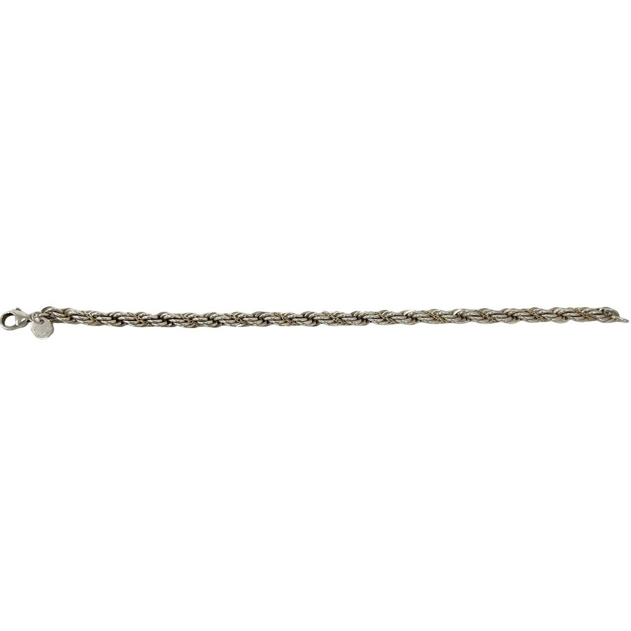 Tiffany & Co Twist Loop Bracelet 925 Sterling Silver Gold — view 5