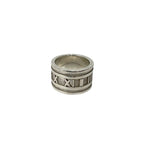 Tiffany & Co Box Wide Atlas Ring 925 Sterling Silver No 9 — view 5