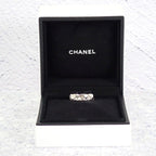 Chanel Coco Crush 54 Ring White Gold 18k Card