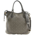 Louis Vuitton Besace Ange le 2-Way Shoulder Bag Monogram Mini Lin Platine Gray '