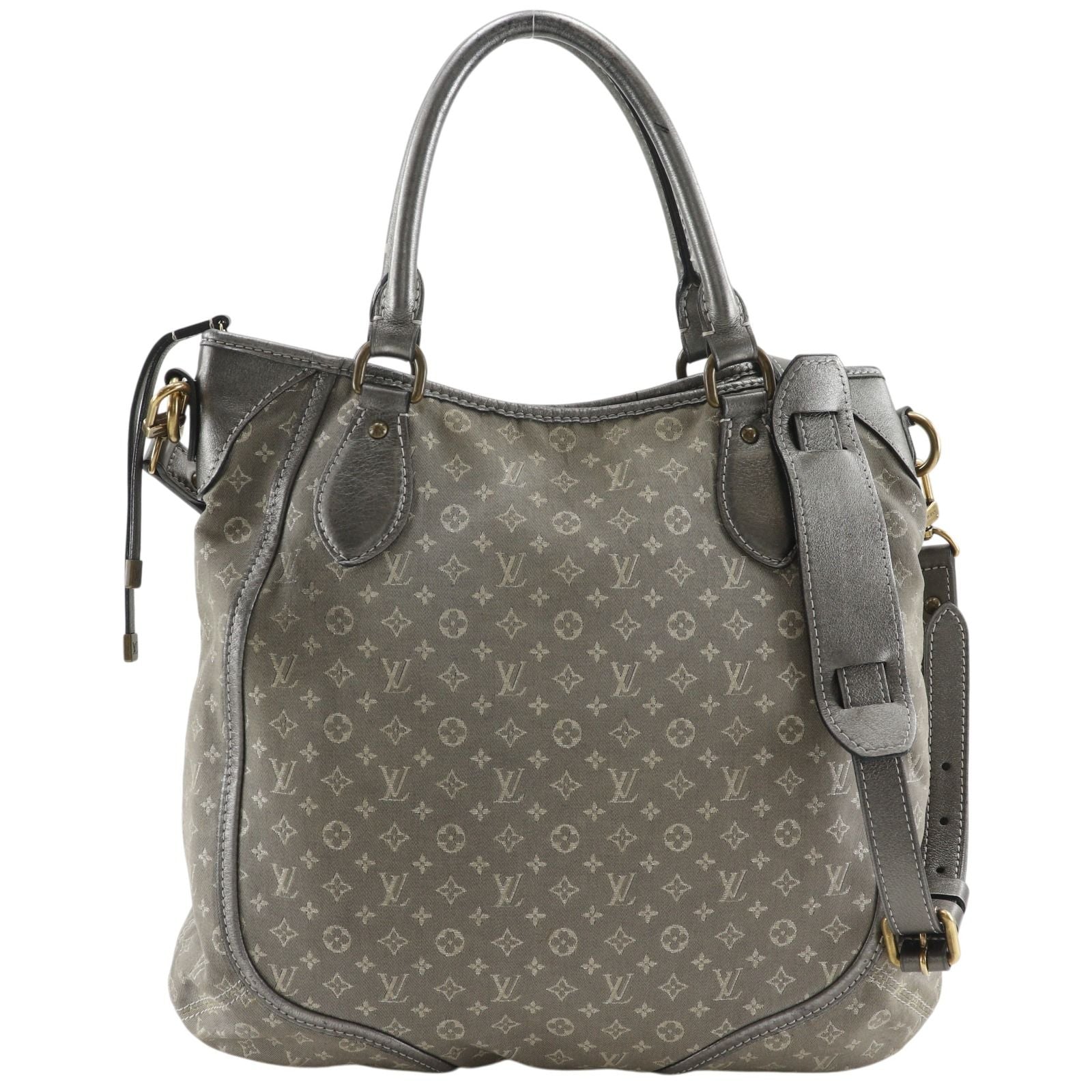 Louis Vuitton Besace Ange le 2-Way Shoulder Bag Monogram Mini Lin Platine Gray '