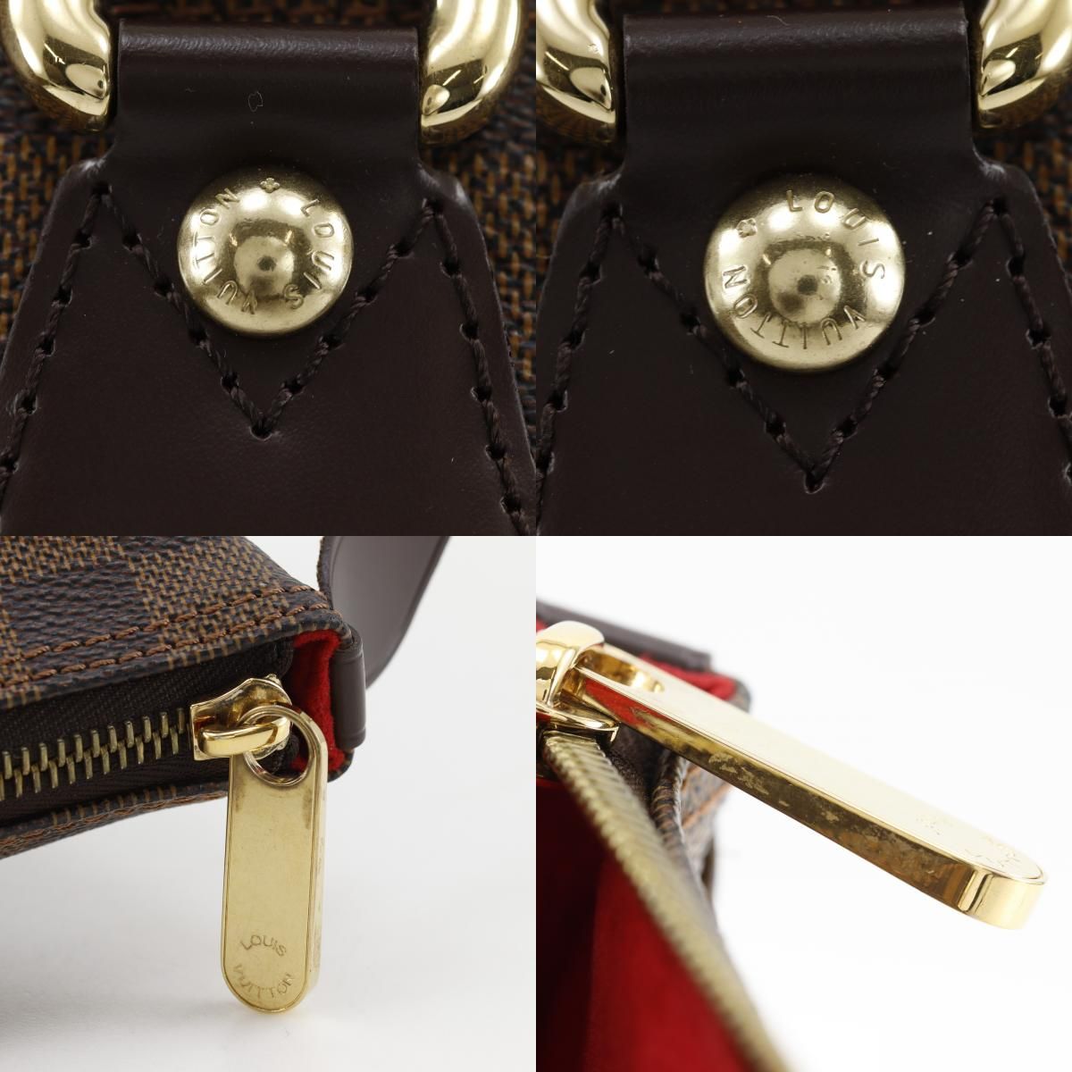 Louis Vuitton Saleya PM Damier Canvas Brown Tote — view 9