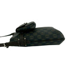 Loewe Anagram Pattern Logo Leather Shoulder Bag Pochette Crossbody Cross Brown — view 5