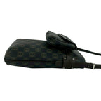 Loewe Anagram Pattern Logo Leather Shoulder Bag Pochette Crossbody Cross Brown — view 6