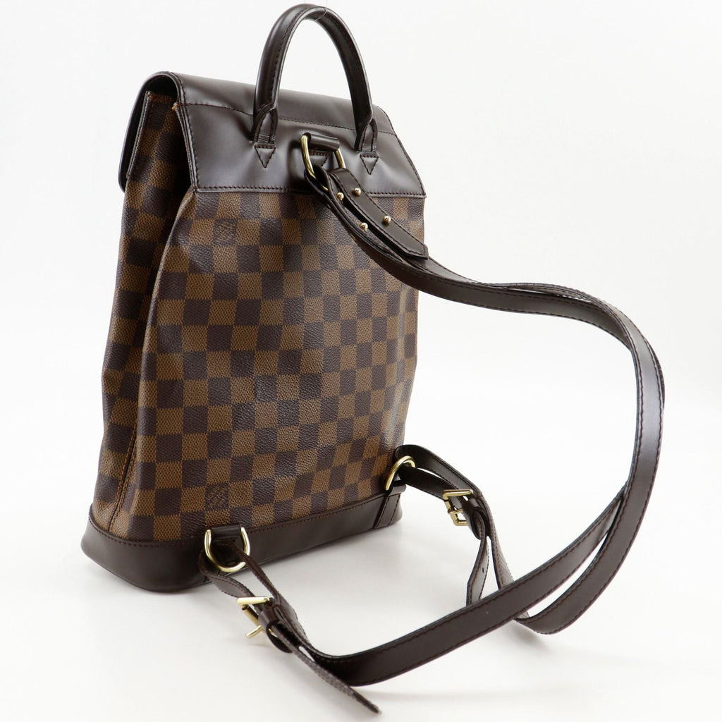 Louis Vuitton Soho Damier Canvas Brown Backpack — view 3