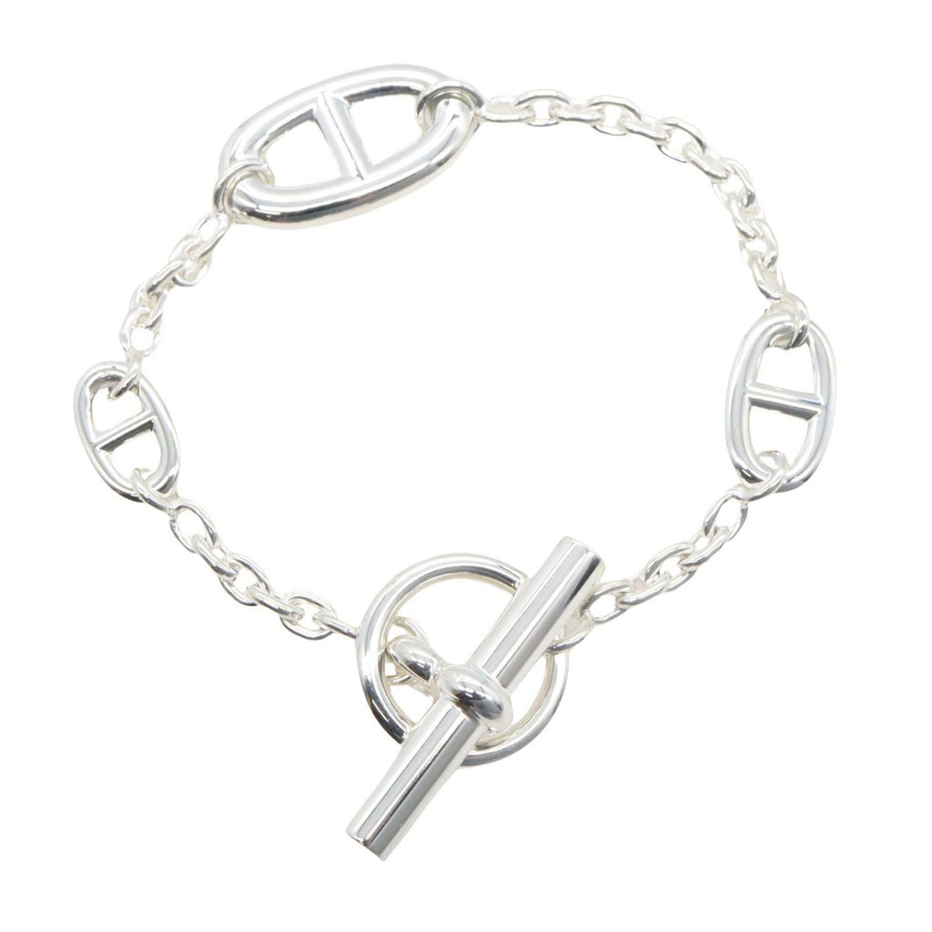 Hermes Bracelet Chaine D'ancre Farandole 15.5 cm 925 Sterling Silver
