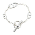 Hermes Bracelet Chaine D'ancre Farandole 15.5 cm 925 Sterling Silver