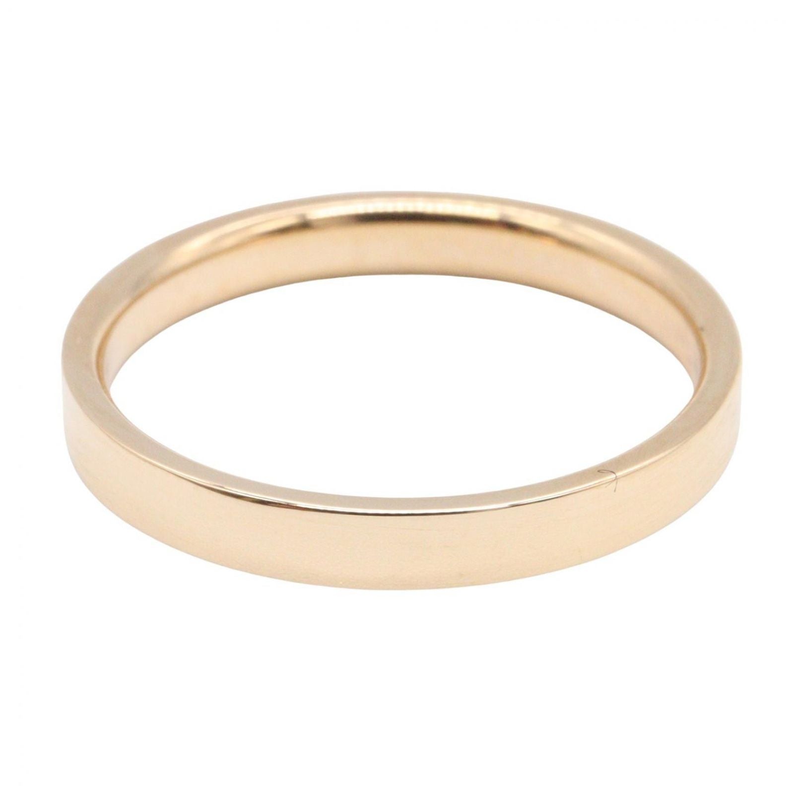 Tiffany & Co Ring Flat Band 18k Pink Gold — view 3