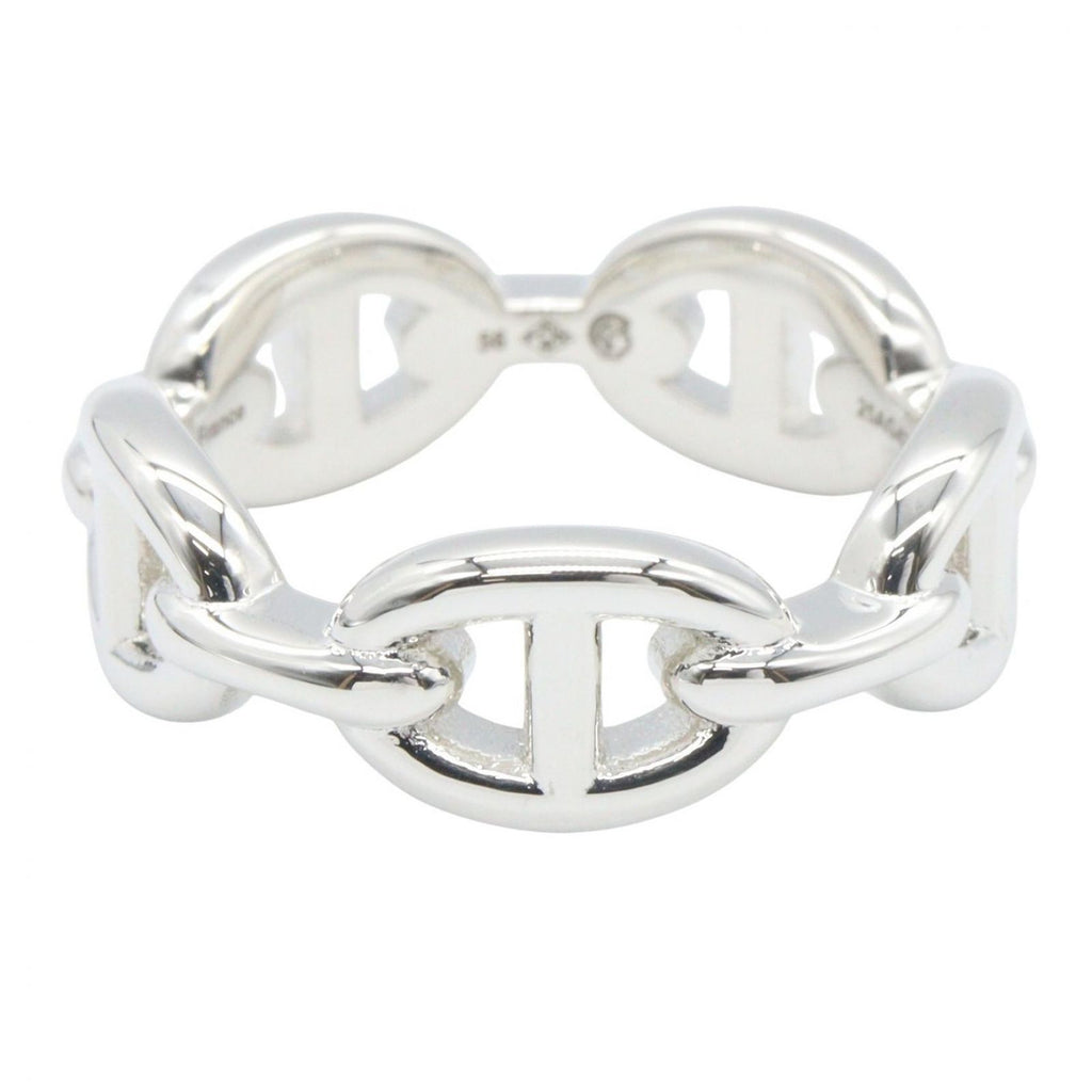 Hermes Ring Enchainee 925 Sterling Silver — view 2