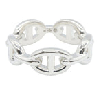 Hermes Ring Enchainee 925 Sterling Silver — view 2