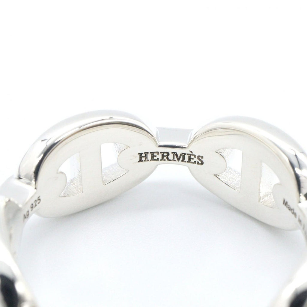 Hermes Ring Enchainee 925 Sterling Silver — view 4