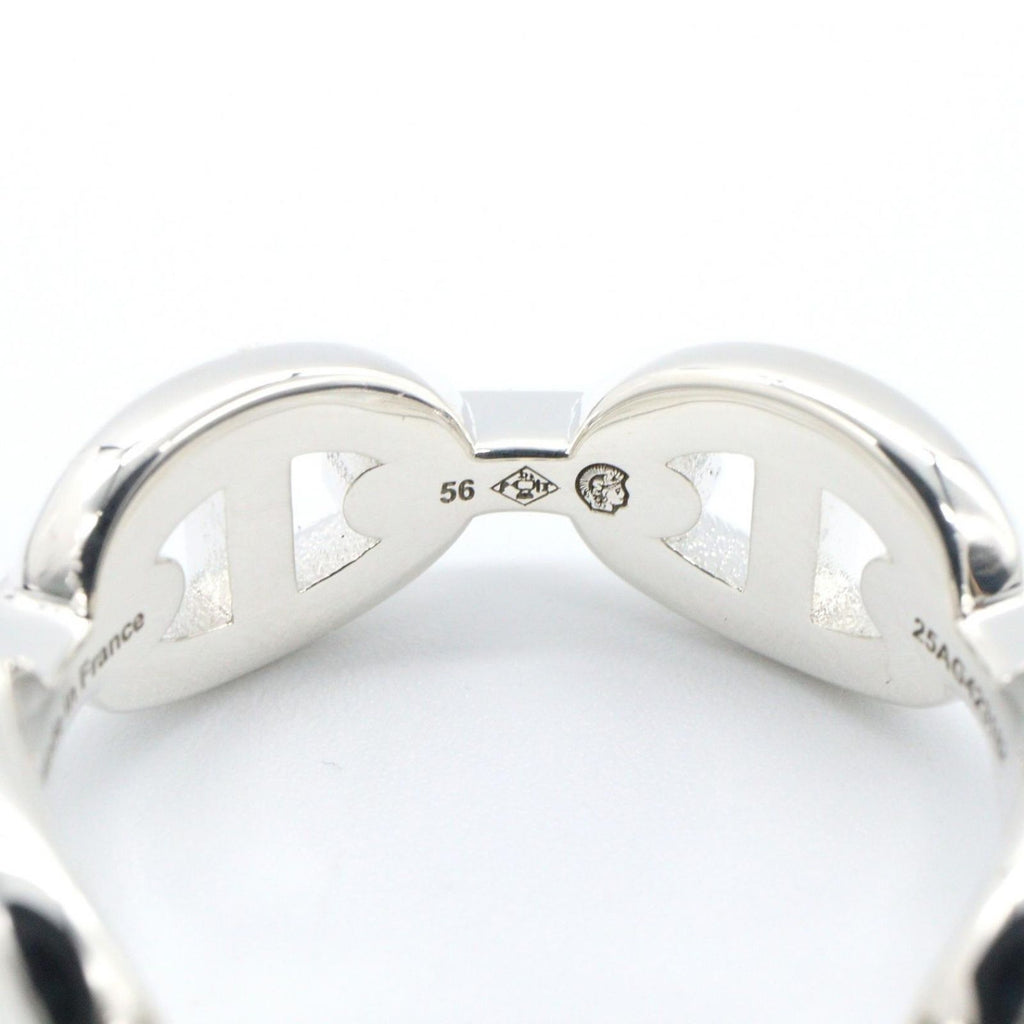 Hermes Ring Enchainee 925 Sterling Silver — view 6