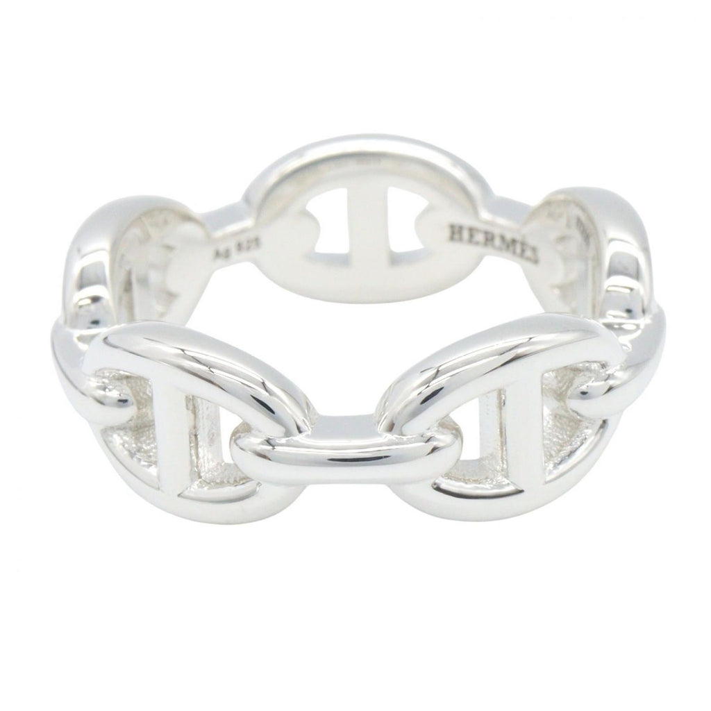 Hermes Ring Enchainee 925 Sterling Silver — view 3