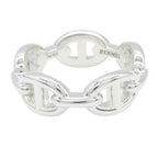 Hermes Ring Enchainee 925 Sterling Silver — view 3