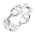 Hermes Ring Enchainee 925 Sterling Silver