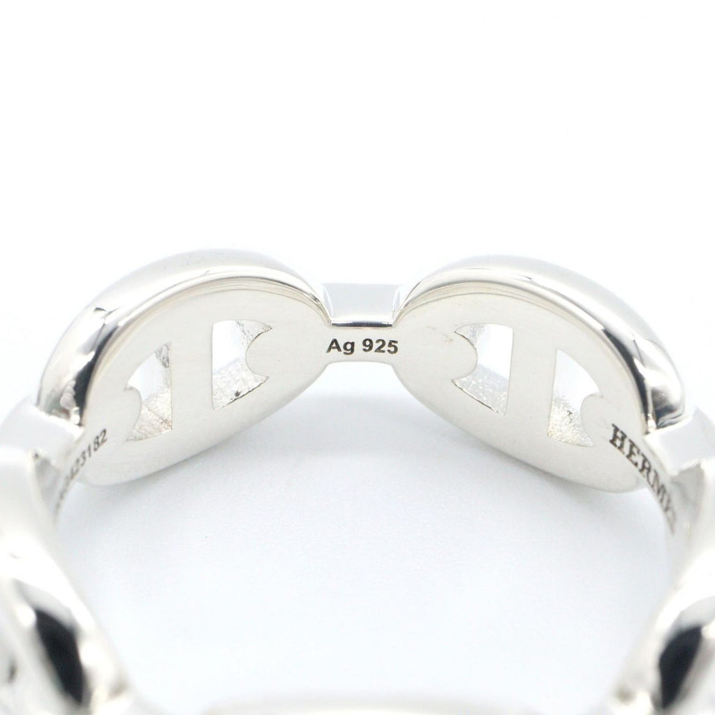 Hermes Ring Enchainee 925 Sterling Silver — view 5