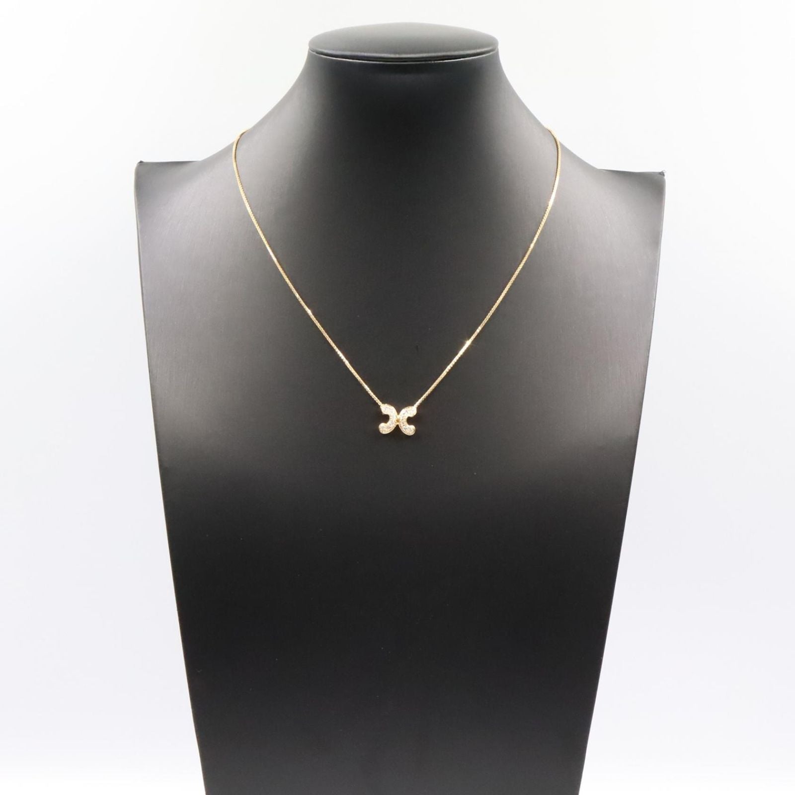 Celine Necklace Macadam Diamond 38.5 42 cm 18k — view 5