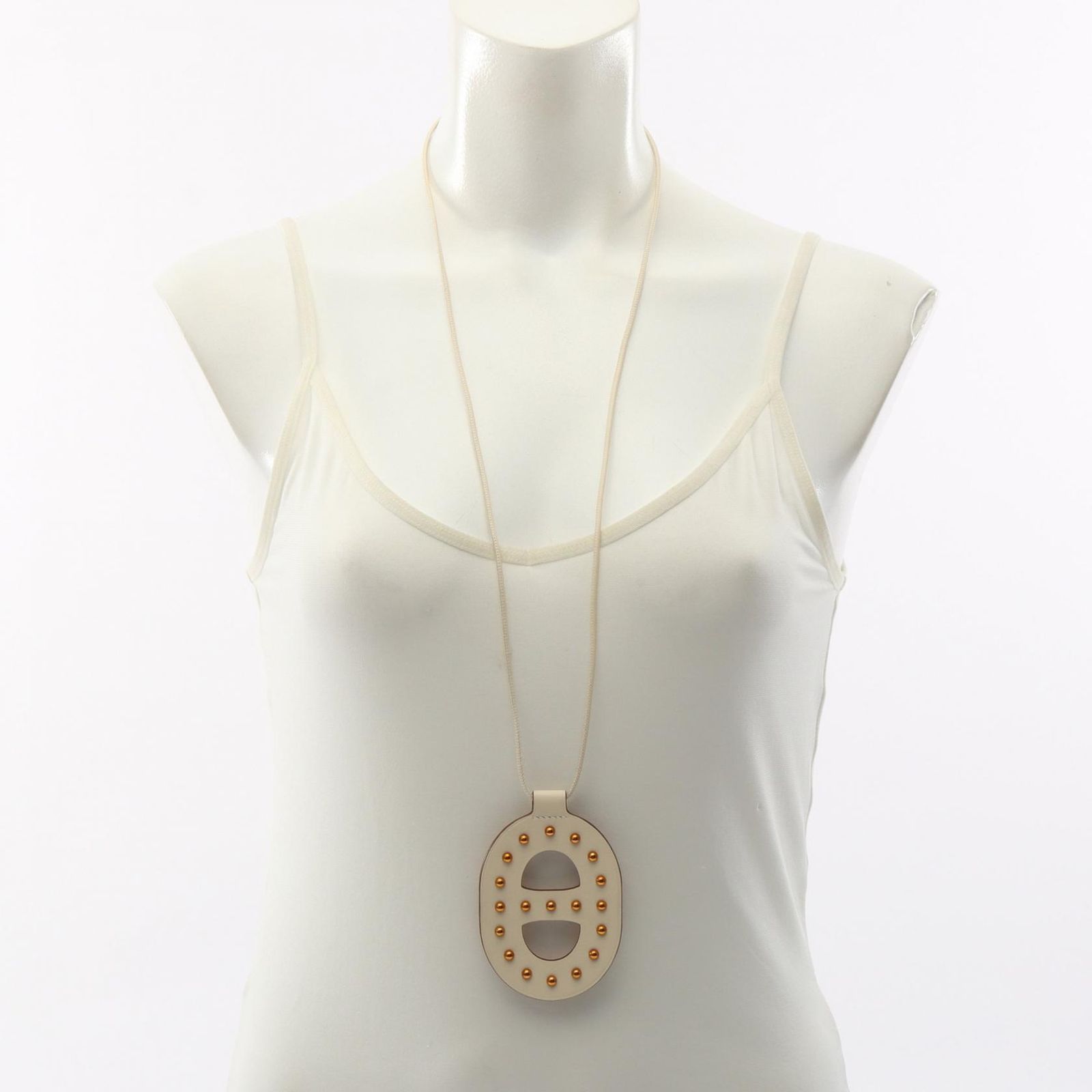 Hermes Necklace Chaine D'ancre GM Nata Studs GM — view 5