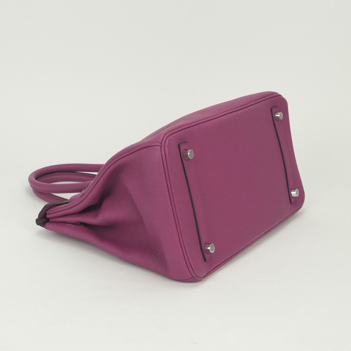 Hermes Birkin 30 Tote Togo Rose Purple Rosepurple Silver — view 6