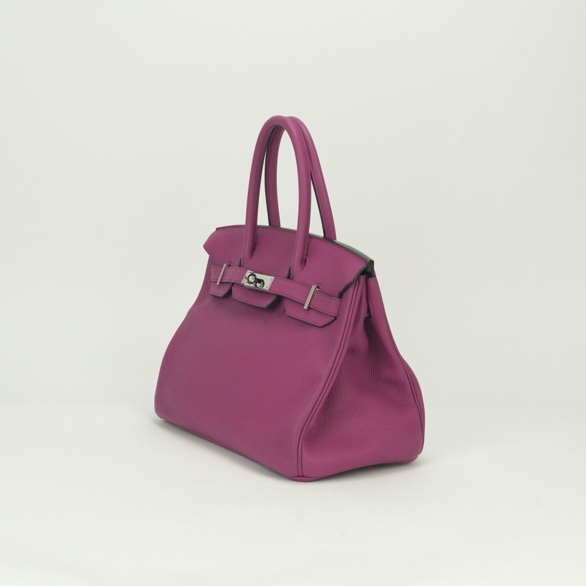 Hermes Birkin 30 Tote Togo Rose Purple Rosepurple Silver — view 2